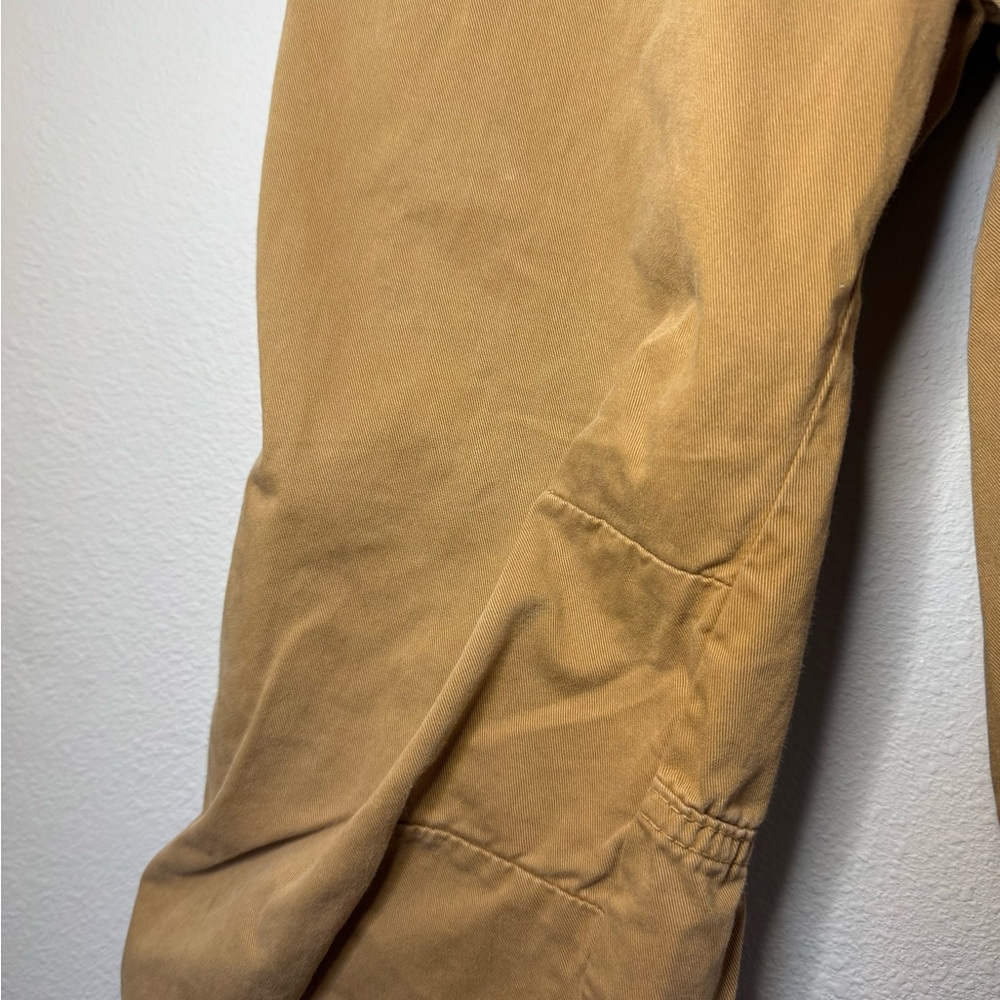 Free People Camel Button-Front Jogger Pants - Picture 6 of 11